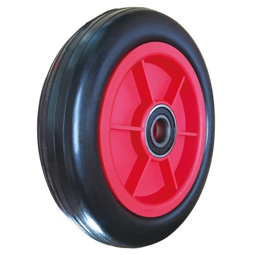 6" solid tire wheel