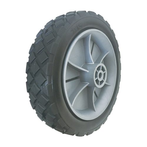 7" X 1-1/4" PLASTIC HUB WHEEL