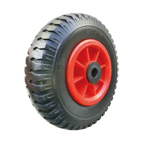 2.50-4 boat trolley wheel solid tyre red wheel