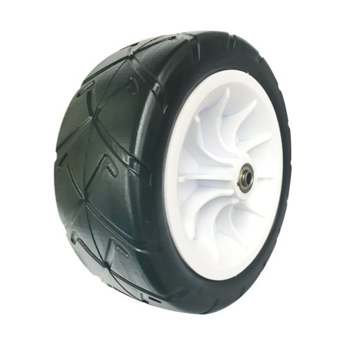 8"x3" solid tire caster wheel cart wagon trolley