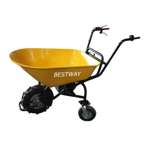 Electric wheelbarrow cart.