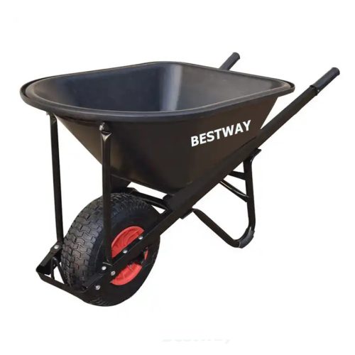 100L plastic wheelbarrow with 16" 4.80/4.00-8 or 6.50-8 wheel
