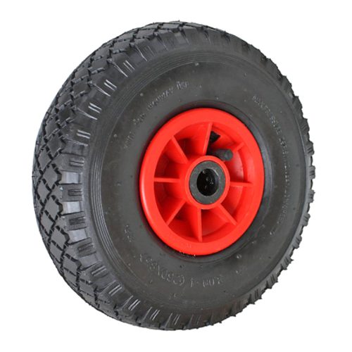 pneumatic tyre wheel, pp rim, roller bearing.