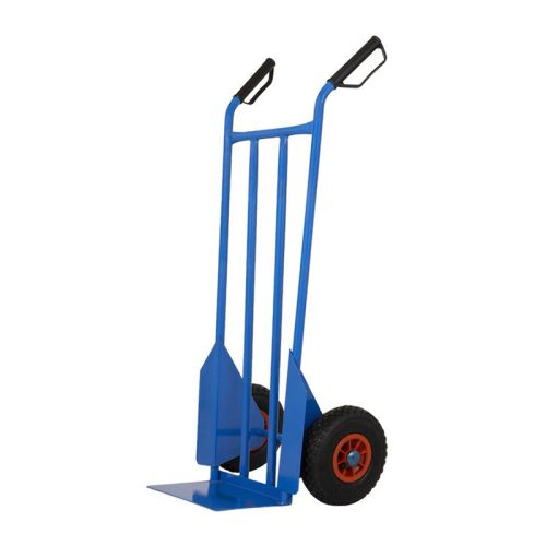 Two wheel hand truck 200kg capacity 10" pneumatic wheels HT1892